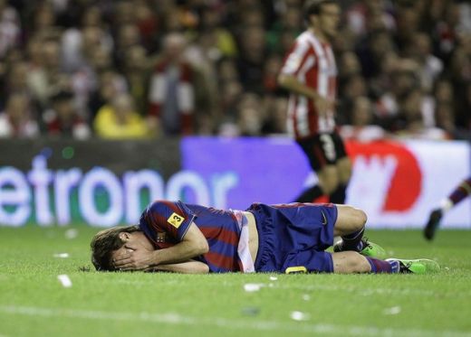 SOCANT! Messi, la un pas sa fie MUTILAT de crampoane! Cum si-a batut joc de Bilbao!_2