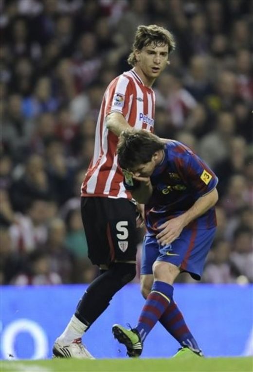 SOCANT! Messi, la un pas sa fie MUTILAT de crampoane! Cum si-a batut joc de Bilbao!_3