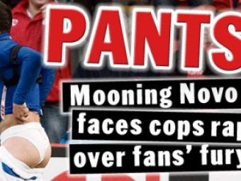 Scandal urias! Facut homosexual din tribune, Nacho Novo le-a aratat FUNDUL si degetul fanilor scotieni!