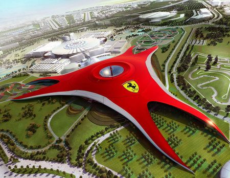 FOTO Ferrari lanseaza cel mai mare parc de distractii din lume!_1