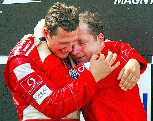 Michael Schumacher Ferrari Formula 1 Jean Todt
