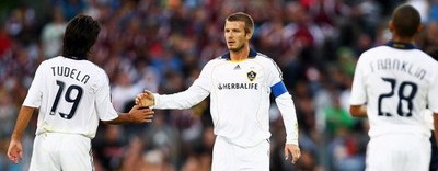 David Beckham Gigi Becali Josh Tudela Steaua