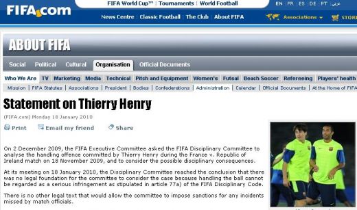 OFICIAL: FIFA l-a iertat pe Henry! A doua mana a lui Dumnezeu a scapat fara pedeapsa!_5