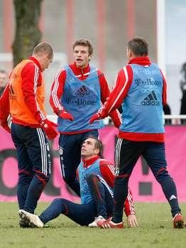 FOTO Scandal monstru la Bayern: Robben si Lahm s-au batut la antrenament!_4
