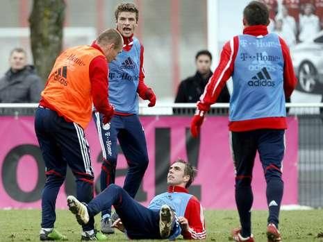 FOTO Scandal monstru la Bayern: Robben si Lahm s-au batut la antrenament!_7