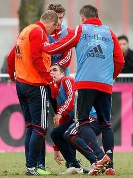 FOTO Scandal monstru la Bayern: Robben si Lahm s-au batut la antrenament!_5