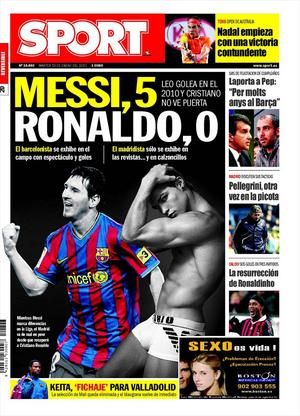 Cristiano Ronaldo 0-5 Messi! Galacticul a fost facut praf de Messi la inceputul lui 2010!_2