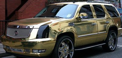 FOTO Diouf si-a luat Cadillac auriu! Englezii: "Ce urat e!"_1