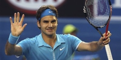 Australian Open Nikolai Davidenko Roger Federer