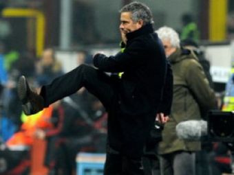 VIDEO / Mourinho a facut 47 de ani! Vezi ce SHOW a facut la derby-ul cu Milan!