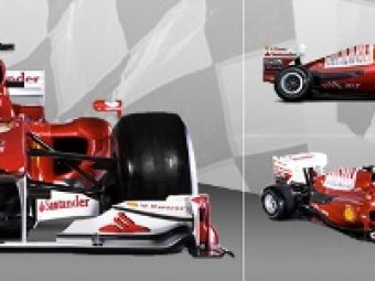 FOTO si VIDEO! Ferrari a lansat monopostul F1 2010! Vezi cum arata