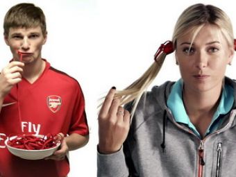 VIDEO / Ce fac Drogba, Sharapova si Arshavin cu sireturile Nike Red!