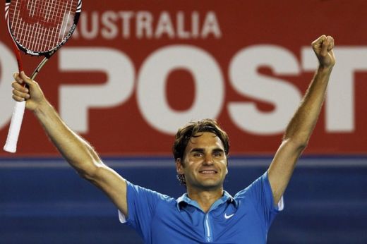 EXTRATERESTRUL Federer nu are rival in tenis! Federer este campion la Australian Open! VIDEO:_28