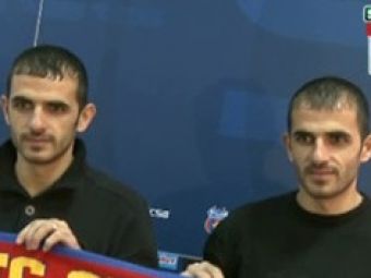 VIDEO: Fratii Karamyan au semnat cu Steaua! Argaseala: &quot;Au fost cele mai grele negocieri&quot;