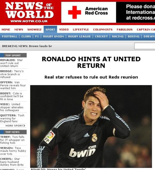 Cristiano Ronaldo sperie Madridul: "Poate ma intorc la United"_2