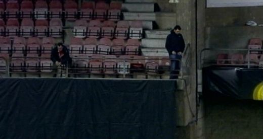 IMAGINI SOCANTE! Pumni si sange la Bilbao - Anderlecht: fanii s-au batut CRUNT pe teren_22