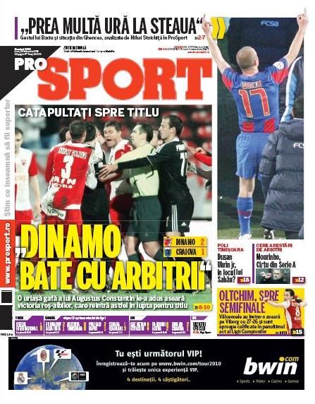 ProSport / Catapultati spre titlu: "Dinamo bate cu arbitrii!"_2