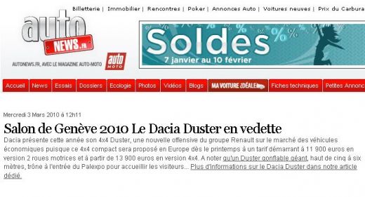 Nemtii despre Duster: "Pretul ii va face pe competitori sa planga!" Ce banc a aparut cu Dacia Duster_4