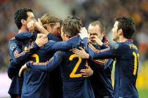 Domenech este pe FARAS! Franta 0-2 Spania: Vezi super golurile lui Villa si Ramos:_2