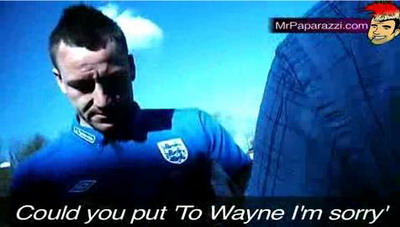 VIDEO / CATERNICA: fanii l-au pus pe Terry sa scrie pe un autograf: "Pentru Wayne, imi pare rau!"_1