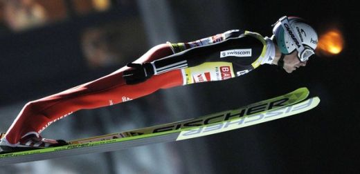 Dublul campion Olimpic, Simon Ammann e NOUL campion mondial la sarituri cu schiurile_2