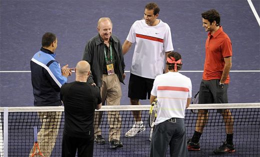 FOTO IMPRESIONANT! Indian Wells a inceput cu un meci pentru Haiti! Ce au facut Nadal si Federer_4
