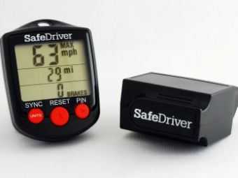 SafeDriver: GADGET-ul cu care poti sa verifici cu ce viteza merge copilul tau cu masina
