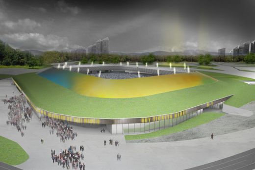 MEGA arene! Slovenia ridica stadionul care isi schimba culoarea in functie de vreme! FOTO_12
