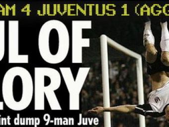 FUL OF GLORY! Gazzetta dello Sport: &quot;Juventus s-a PRABUSIT!&quot;