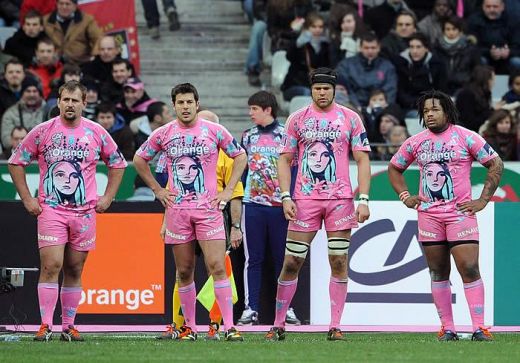 IMN gay, tricouri roz cu chip de femeie, chiloti roz si posete! Vezi campania de marketing a lui Stade Francais: FOTO_12