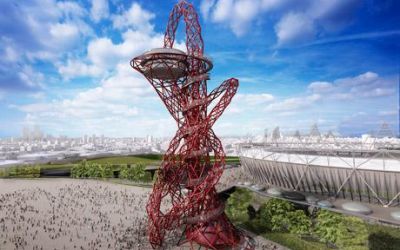 Jocurile Olimpice 2012 MEGA arene Statuia Libertatii Turnul Eiffel Turnul Olimpic din Londra