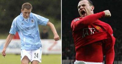 Florin Lovin Manchester United Munchen 1860 Wayne Rooney