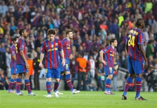 MOUrning Day la Barcelona! Vezi cum aratau Messi si Pique dupa meci!_4
