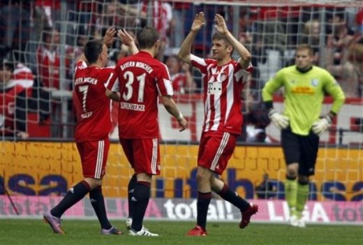 VIDEO Bayern, CAMPIOANA in Bundesliga! Vezi hattrick-ul lui Muller si bucuria de la final!_6