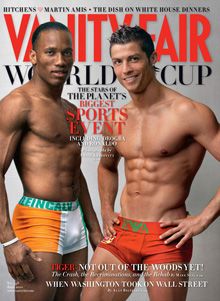 Cristiano Ronaldo si Drogba: zei in chiloti pe coperta din Vanity Fair!_2