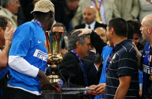 SUPER FOTO si VIDEO / "Inter este unica"! Vezi bucuria nebuna a lui Chivu, Balotelli si Mourinho_43