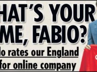 Scandal la nationala Angliei! Capello le va da note jucatorilor pe internet dupa fiecare meci! 