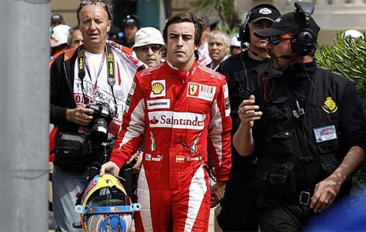 FOTO: Alonso, ce accident la Monte Carlo! Pleaca ultimul la MP de la Monaco!_4
