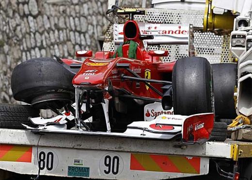 FOTO: Alonso, ce accident la Monte Carlo! Pleaca ultimul la MP de la Monaco!_6