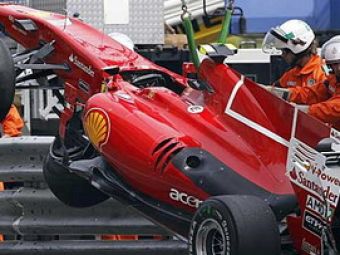 FOTO: Alonso, ce accident la Monte Carlo! Pleaca ultimul la MP de la Monaco!