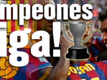 VIDEO Barcelona, campioana Spaniei! Record de puncte: 99!