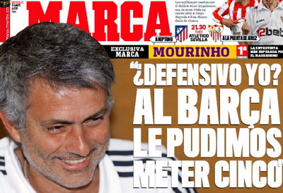 Mourinho ii pregateste ceva Barcelonei: "Pot sa le dau cinci goluri la fiecare meci!"_1
