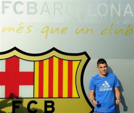 David Villa s-a pozat oficial la Barcelona: "Sa se pregateasca Mourinho!"_3