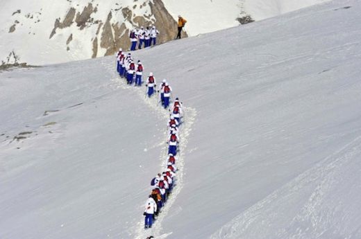 SUPER FOTO: Nationala Frantei s-a antrenat in Alpi pentru Cupa Mondiala!_13