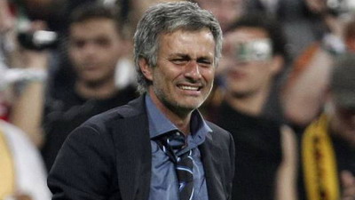 SUPER FOTO / Mourinho a plans ca un copil dupa ce a castigat Liga: &quot;Mi-am terminat munca la Inter!&quot;