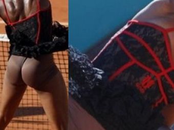 Scandalul Venus fara chiloti revine: a purtat la Roland Garros o rochie prin care i se vedeau SANII!