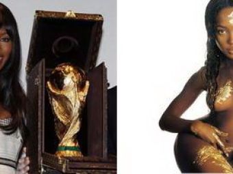 FOTO si VIDEO Naomi Campbell a dezvelit CUFARUL Cupei Mondiale!