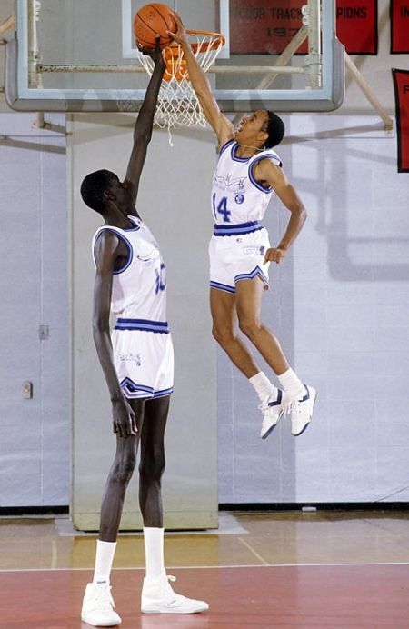 Cel mai inalt jucator din istoria NBA! Are 231 cm, cat Ghita Muresan! FOTO:_22