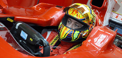 Felipe Massa Fernando Alonso Ferrari Luca di Montezemolo Valentino Rossi