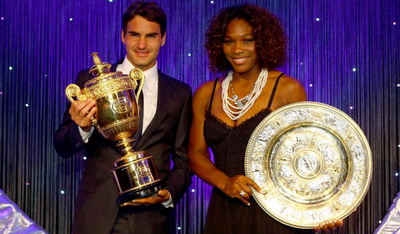premii Roger Federer Serena Williams Wimbledon